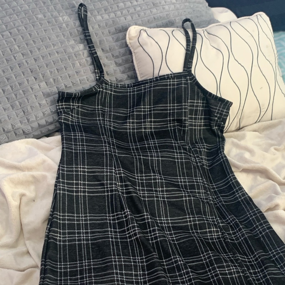 Black Striped Maxi Dress